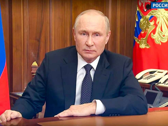 Tổng thống Vladimir Putin ký sắc lệnh động viên một phần, Nga 'có thể huy động thêm 300.000 quân dự bị'