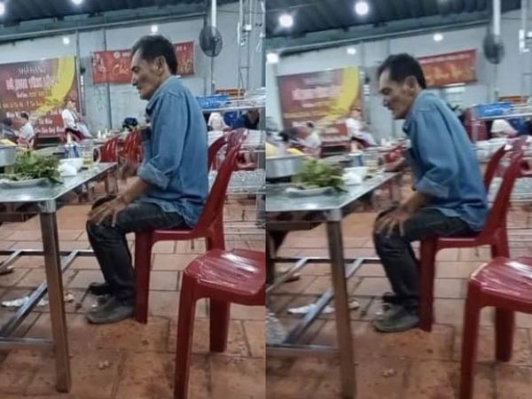 Bắt gặp khoảnh khắc NS Thương Tín đi ăn ở quán bình dân, ngoại hình tiều tụy khiến nhiều người xót xa