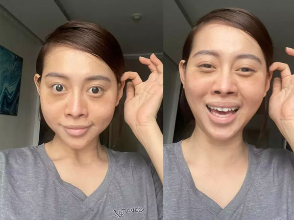 Việt Phương Thoa lộ mặt mộc, ngã ngửa nhan sắc thật hot Tiktok