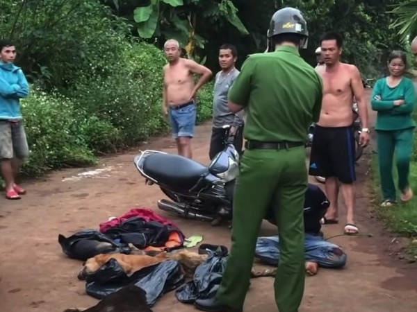 Trộm chó bị người dân vây bắt, nghi bị đánh bầm dập