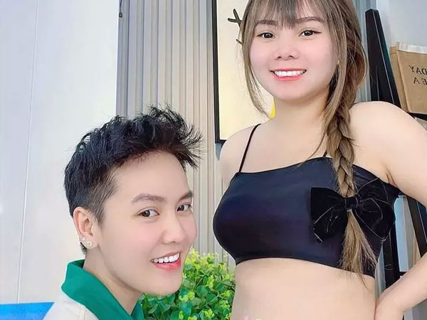 Cặp đôi nổi tiếng giới LGBT khoe ảnh hạnh phúc khi sắp có con