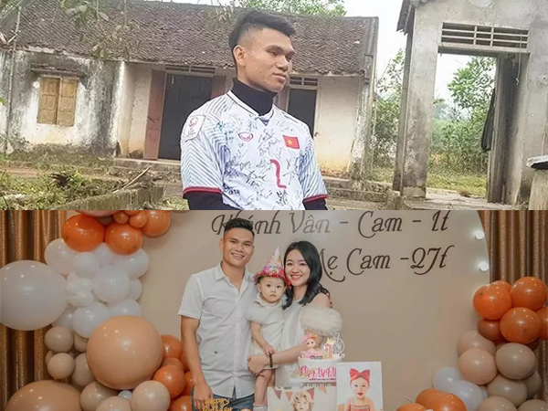 Hôn nhân cầu thủ 'nghèo nhất Việt Nam' bên cử nhân ngành luật