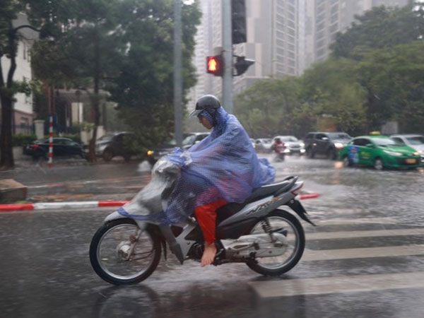 Miền Bắc, Bắc Trung Bộ đón mưa lớn, nhiều nơi nguy cơ lũ quét