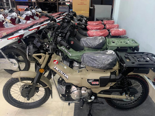 Xe số Honda CT125 nhập Thái về Việt Nam giá gần 200 triệu đồng