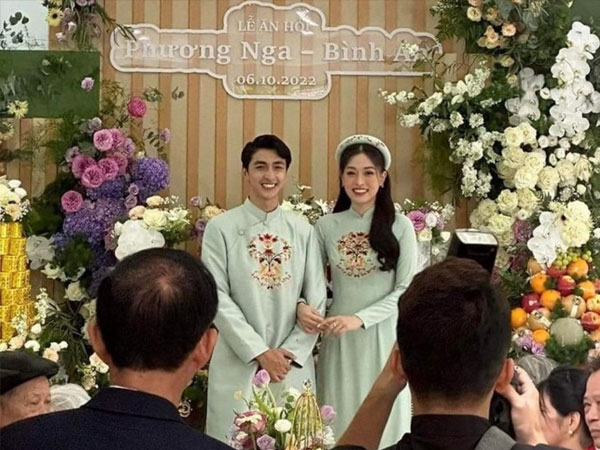 Toàn cảnh lễ ăn hỏi của Á hậu Phương Nga và Bình An tại Hà Nội