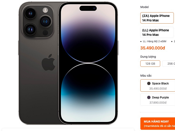 iPhone 14 xách tay Mỹ đang bán giá thấp nhất thị trường