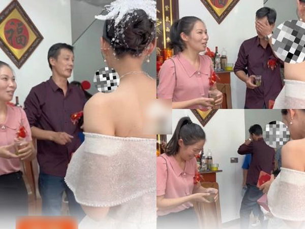 Bố vợ bật khóc nhắn nhủ con rể trong ngày cưới: 'Sau này nếu có mâu thuẫn không thể tha thứ cũng đừng đánh nó, bố có thể đón nó về nhà!'