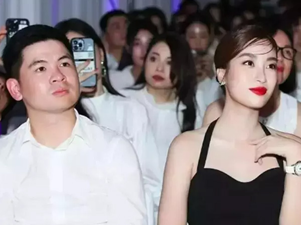 Con trai bầu Hiển gây cười khi công khai 'giục cưới' Đỗ Mỹ Linh