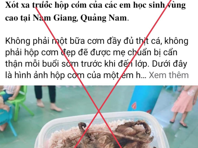 Xử phạt Giám đốc đăng tin sai sự thật về học sinh ăn cơm với thịt chuột