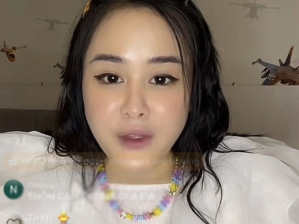 Tài khoản Tina Duong livestream bán hàng trên TikTok Shop thu về hàng triệu lượt xem