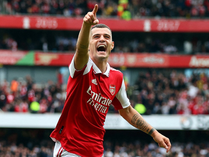 Arsenal đấu Liverpool: Sự hồi sinh của chiến binh Xhaka