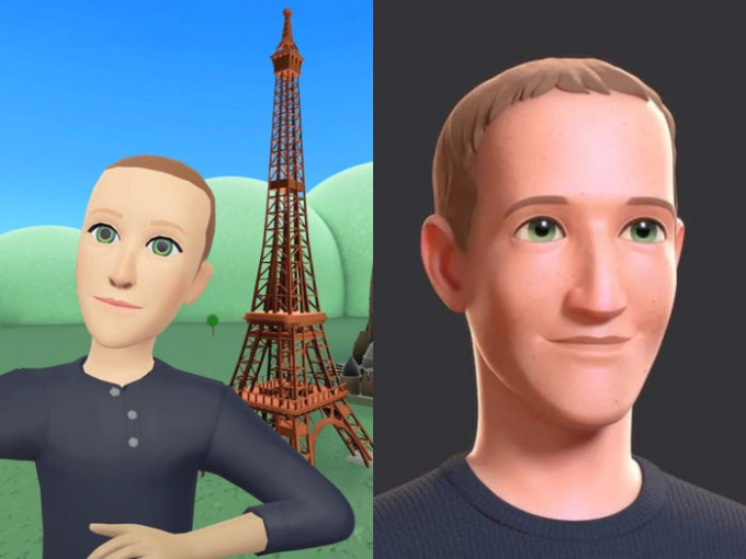 Mark Zuckerberg trong vũ trụ ảo đã có... chân