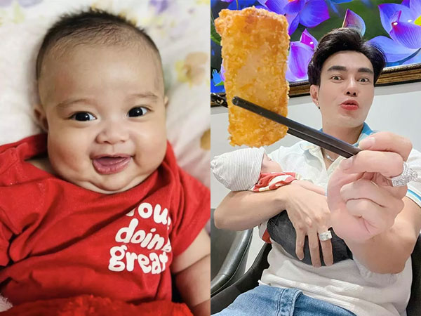 Lê Dương Bảo Lâm công khai quý tử, chuẩn 'bản sao bố'