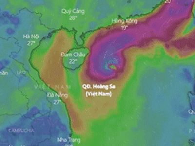 Bão Nesat tiếp tục mạnh thêm, hướng thẳng vào Biển Đông