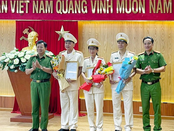 Công an TP.HCM và Bình Dương điều động, bổ nhiệm nhiều cán bộ chủ chốt