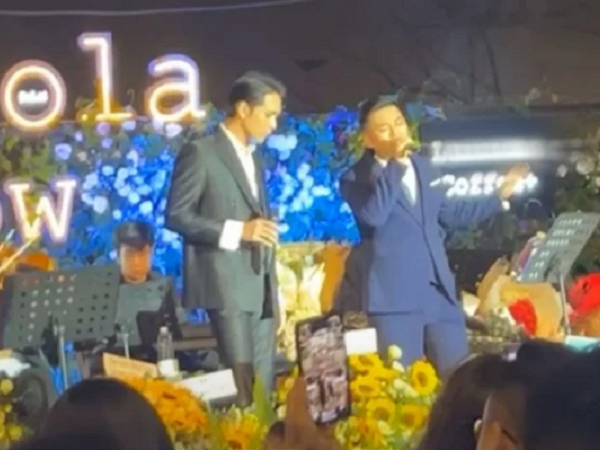 Sức hút của Hoài Lâm ngày đi hát trở lại: Hoa phủ đầy sân khấu, khán giả xếp hàng chờ đến lượt chụp hình