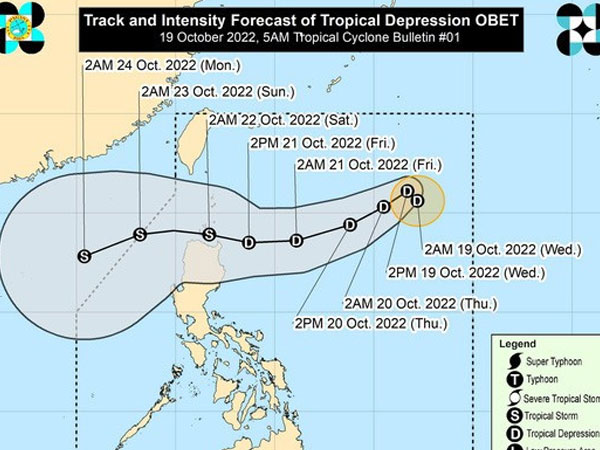 Biển Đông có thể đón tiếp một cơn bão vào cuối tháng