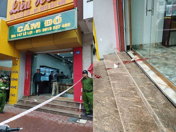 Dùng dao đe doạ cướp tiệm vàng giữa trung tâm thành phố