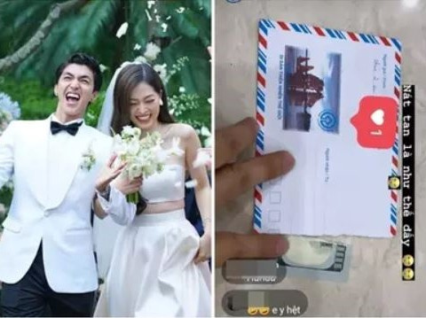 Bình An bóc phong bì cưới nào ngờ xé luôn tiền đô