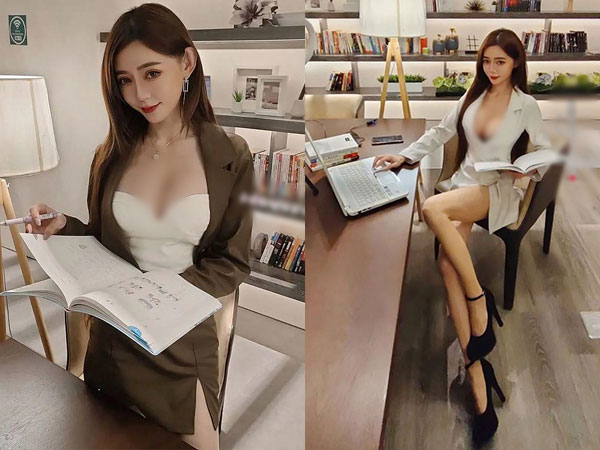 Cô giáo hot girl mặc hở khoe body ai cũng mê