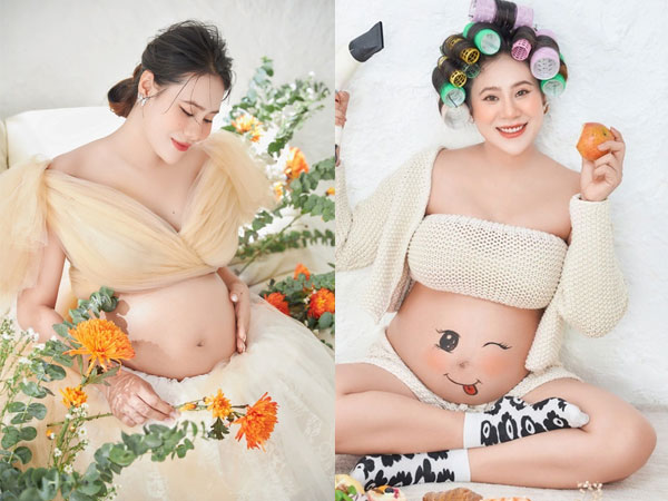 Hồ Bích Trâm mang bầu 7 tháng, tiết lộ tăng 16kg