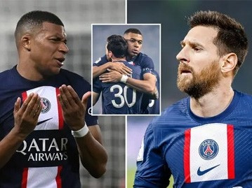 Messi tạo ra sự khác biệt ở PSG, không phải Mbappe