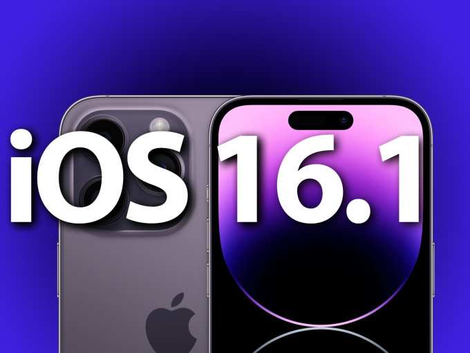 Apple phát hành iOS 16.1 sửa lỗi trên iPhone