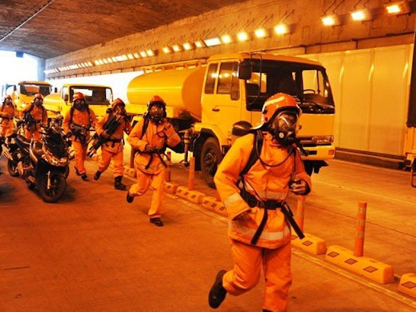 Đóng hầm sông Sài Gòn 2 ngày để diễn tập chữa cháy
