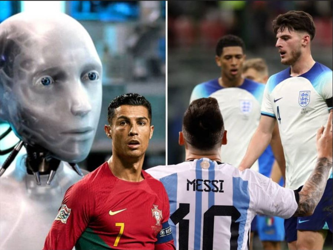 Siêu máy tính dự đoán Messi đấu Ronaldo ở chung kết World Cup 2022