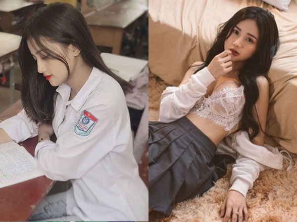 'Hot girl đồng phục' Hà Nam và màn lột xác đầy táo bạo