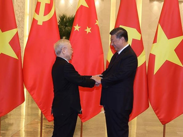 Trung Quốc bắn 21 phát đại bác chào đón Tổng Bí thư Nguyễn Phú Trọng