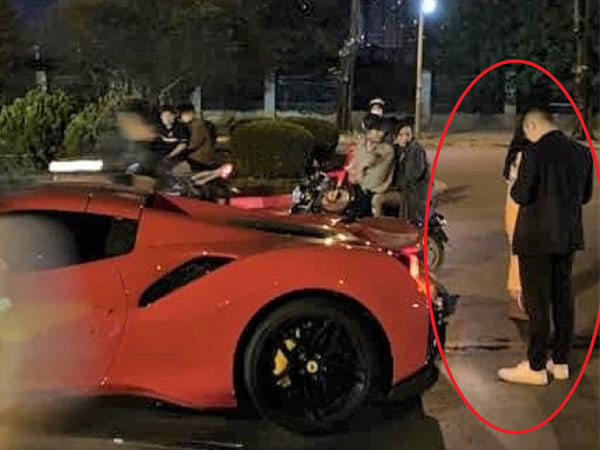 Cô gái trẻ liên tục gọi điện sau vụ tai nạn xe Ferrari không phải người cầm lái
