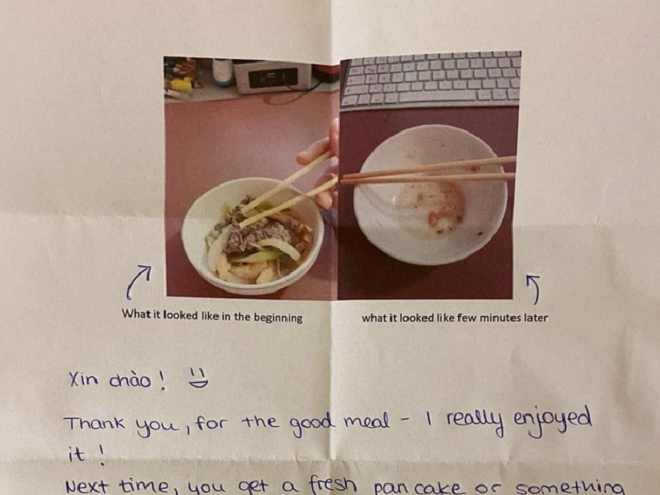 Mẩu chuyện nhỏ giữa 2 người lạ nơi xứ người khiến dân tình xuýt xoa vì quá đáng yêu