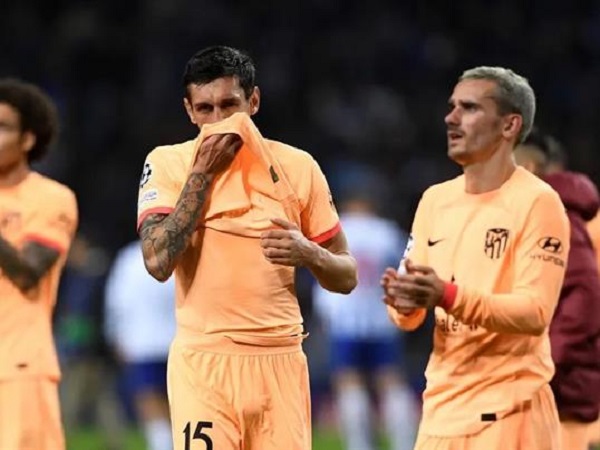Bảng B Champions League 2022/23: Porto chiếm ngôi đầu bảng, Atletico không được dự Europa League
