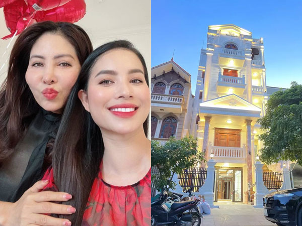 Mẹ ruột Hoa hậu Phạm Hương khoe cơ ngơi hoành tráng tại quê nhà khiến dân tình trầm trồ
