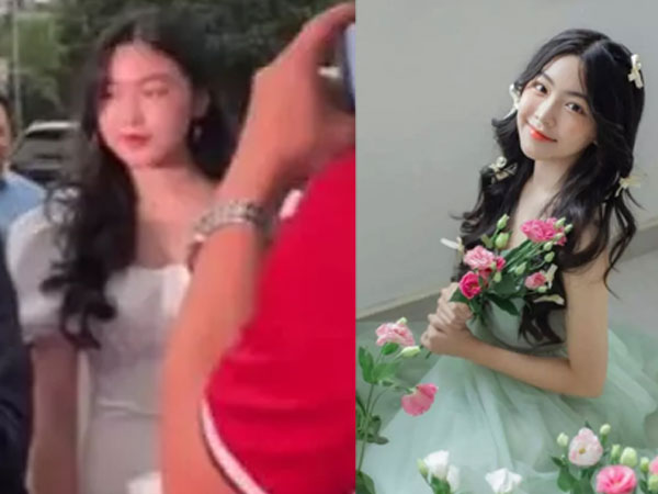Con gái Quyền Linh bị quay lén, nhan sắc thật lộ rõ qua cam thường