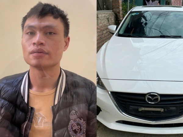 Đang hoãn chấp hành án tù, nam thanh niên thuê ô tô tự lái rồi mang đi cầm cố