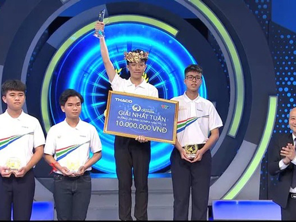 'Lội ngược dòng' ngoạn mục, nam sinh Thái Bình xuất sắc giành vòng nguyệt quế Olympia