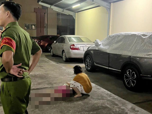 Sau tiếng động mạnh, người dân bàng hoàng phát hiện cô gái trẻ tử vong dưới sân chung cư