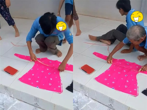 Giao hàng cho khách mua áo qua mạng, shipper tròn mắt trước hành động của cả nhà