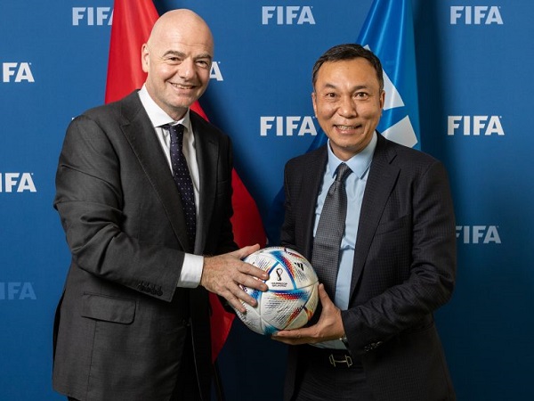 Chủ tịch FIFA gửi thư đặc biệt tới LĐBĐ Việt Nam