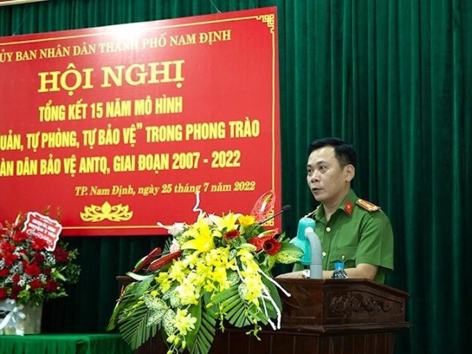 Trưởng Công an TP Nam Định đột ngột qua đời ở tuổi 43