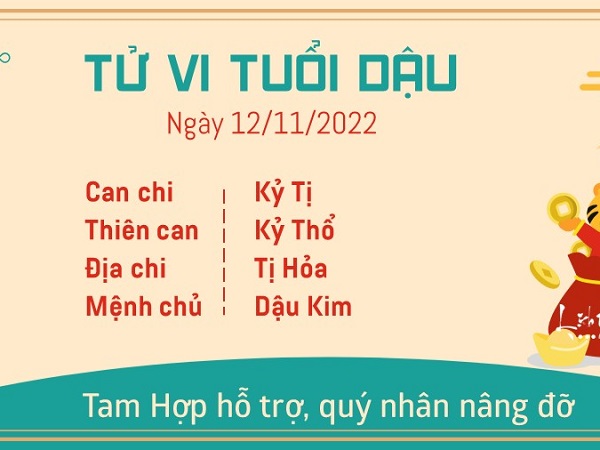 Tử vi Thứ 7 ngày 12/11/2022 của 12 con giáp: Dậu đón tài lộc, Tuất gặp rắc rối tiền bạc
