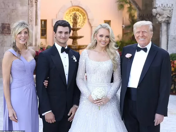 Cựu Tổng thống Donald Trump gả út cưng cho tỉ phú kém 4 tuổi