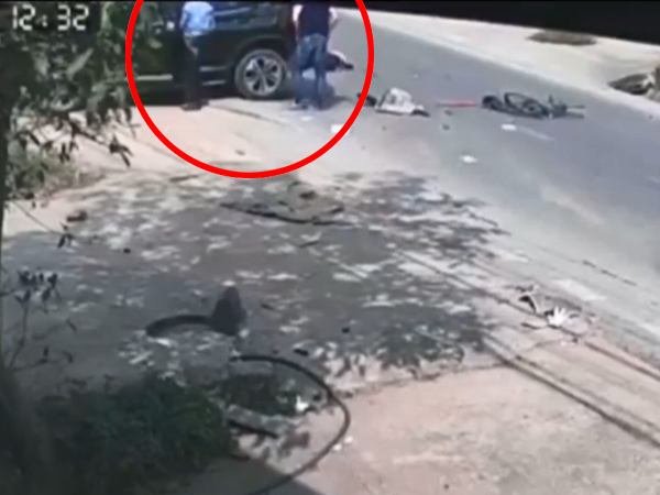 Clip: Gây tai nạn giao thông, tài xế định mượn kế 've sầu thoát xác' hòng qua mặt lực lượng chức năng