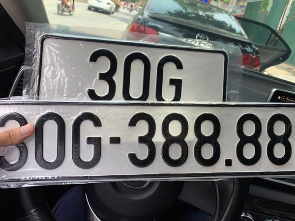 Đấu giá biển số ô tô từ năm 2023: Giá khởi điểm 40 triệu đồng, bước giá 5 triệu