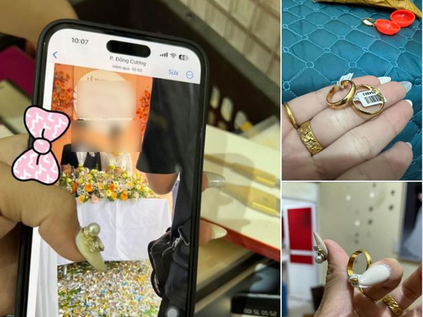 Kiểm quà cưới sau đám, chú rể phẫn nộ đăng đàn 'phốt' anh em thân thiết 'da dẻ' tặng 2 chiếc nhẫn vàng giả