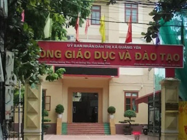 Nguyên trưởng phòng GD-ĐT ở Quảng Ninh bị bắt