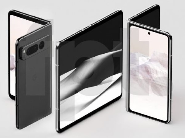 Google Pixel Fold lộ diện thiết kế