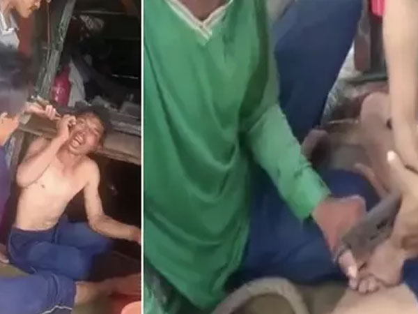 Phẫn nộ clip người đàn ông bị tra tấn dã man bằng kìm bấm vào vào môi, ngón tay... bộ hạ